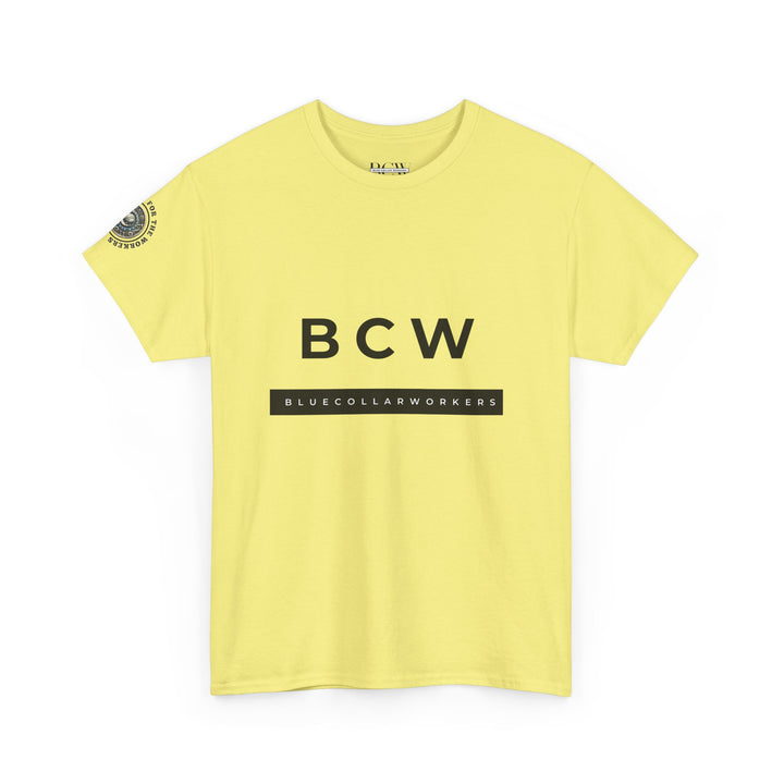 Plain Blue Collar Workers Tee