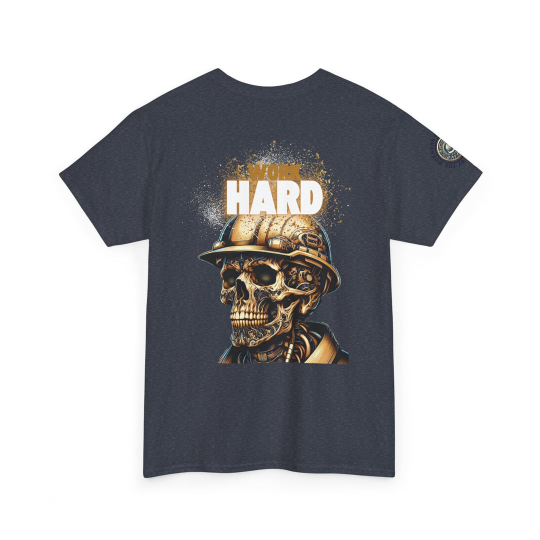 Work Hard Skull Tee