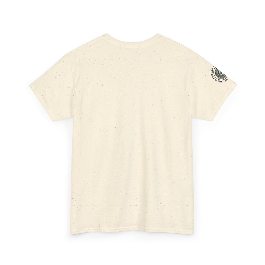 Plain Blue Collar Workers Tee