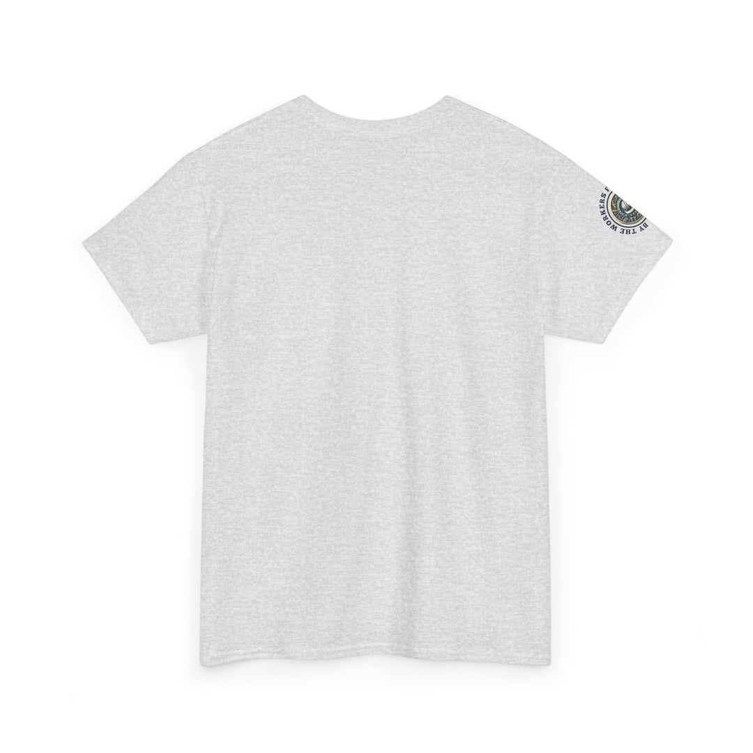 Plain Blue Collar Workers Tee