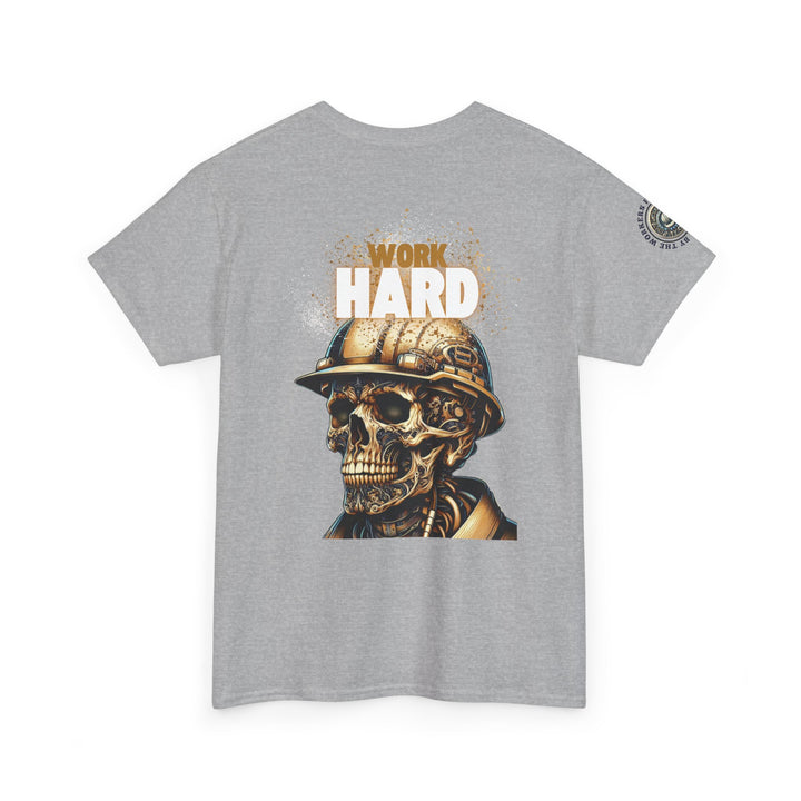 Work Hard Skull Tee