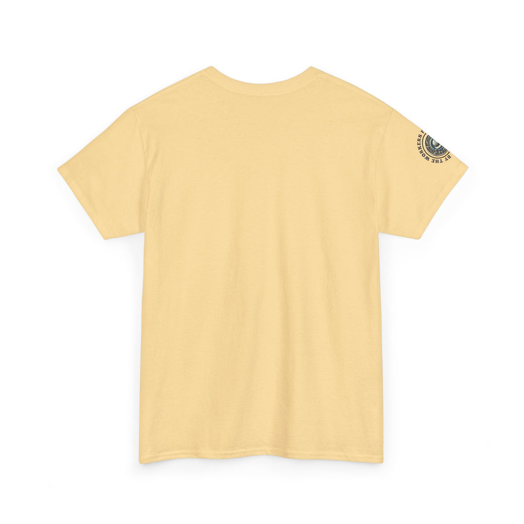 Plain Blue Collar Workers Tee