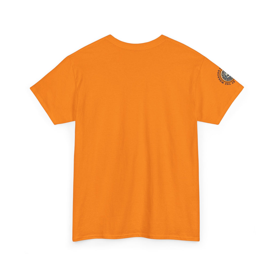 Plain Blue Collar Workers Tee