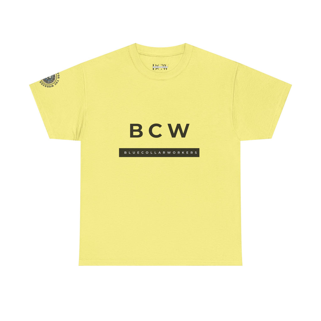 Plain Blue Collar Workers Tee