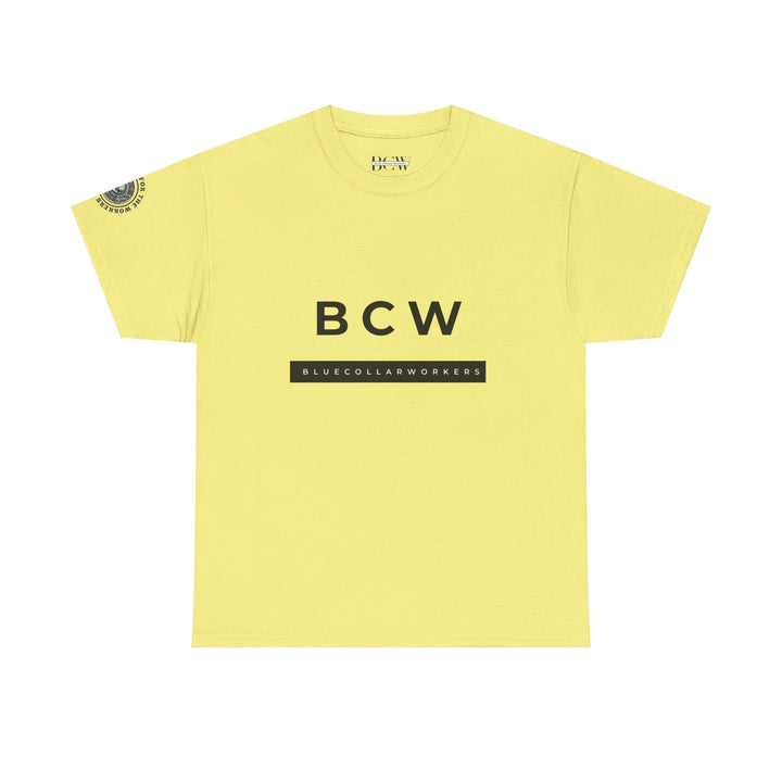 Plain Blue Collar Workers Tee