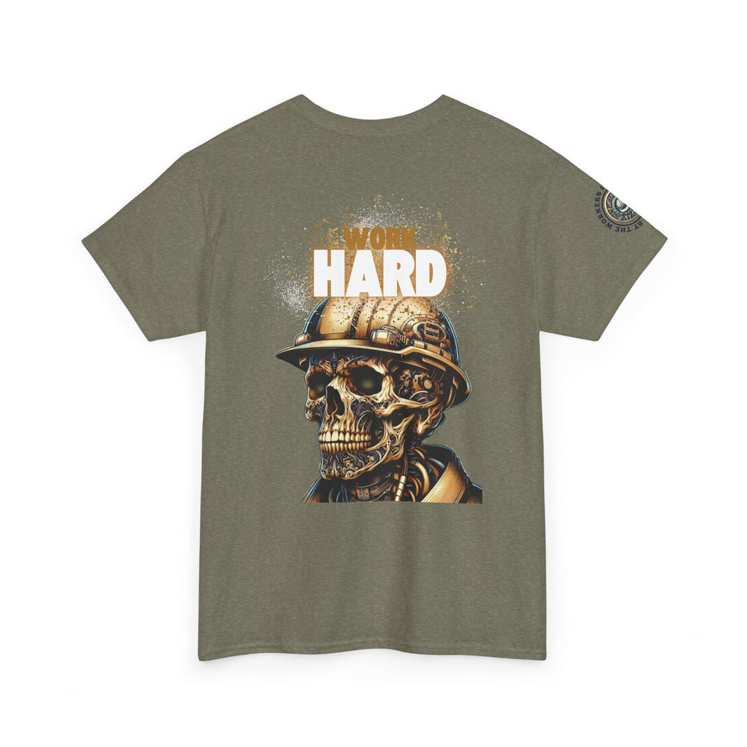 Work Hard Skull Tee