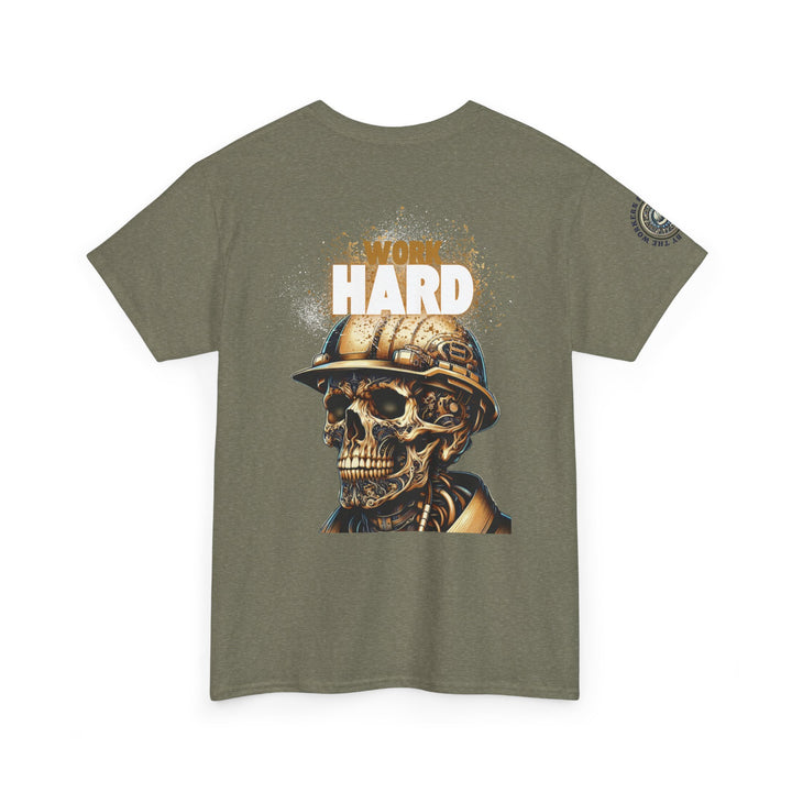 Work Hard Skull Tee