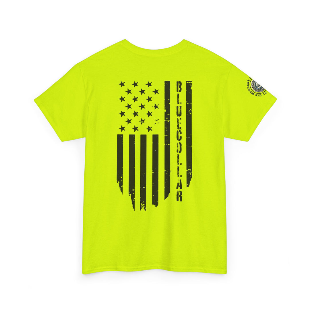 Blue Collar American Flag Tee