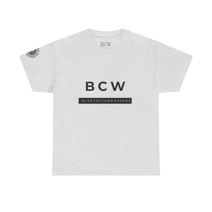 Plain Blue Collar Workers Tee
