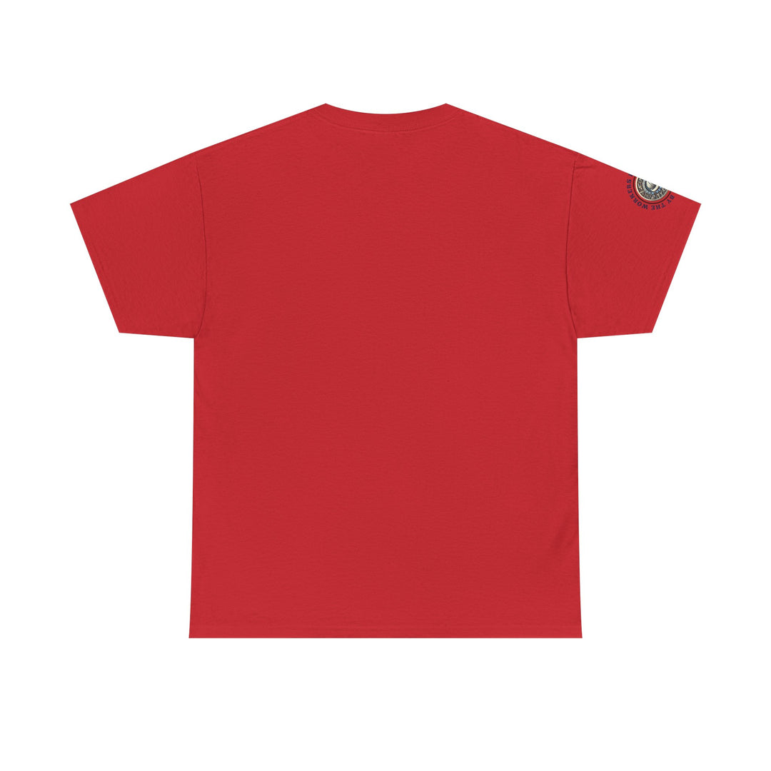 Plain Blue Collar Workers Tee