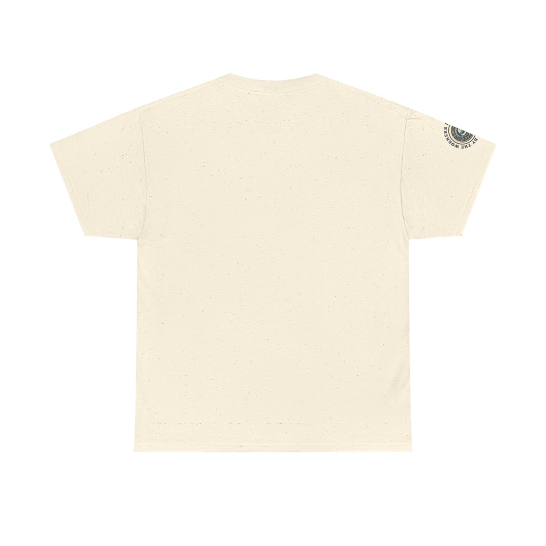 Plain Blue Collar Workers Tee
