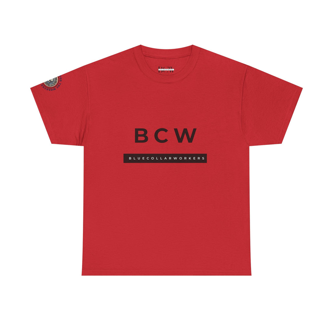 Plain Blue Collar Workers Tee