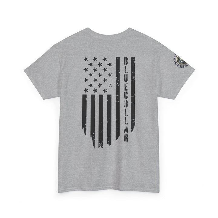 Blue Collar American Flag Tee