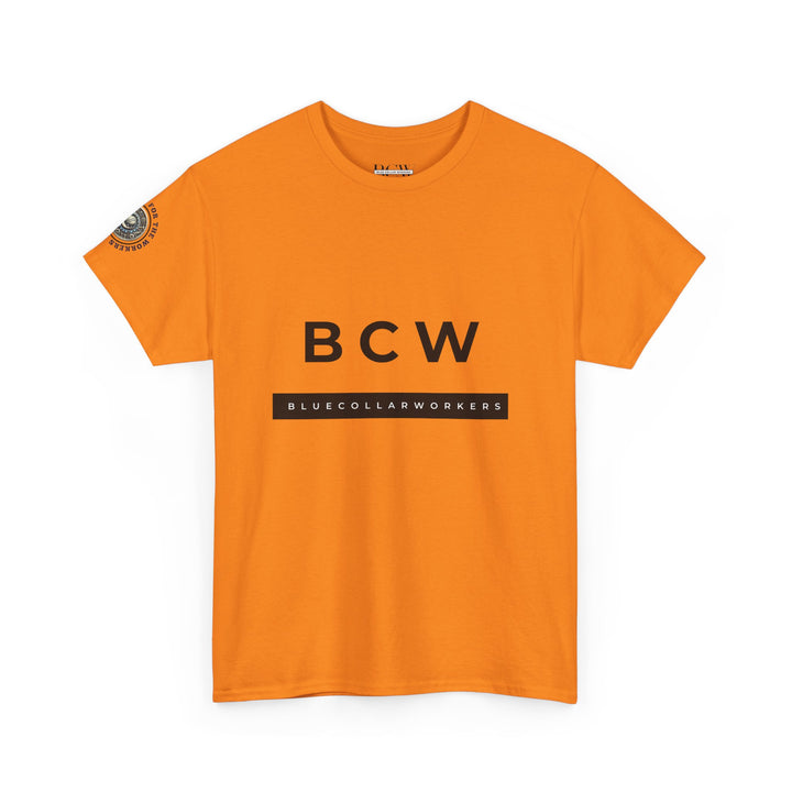 Plain Blue Collar Workers Tee