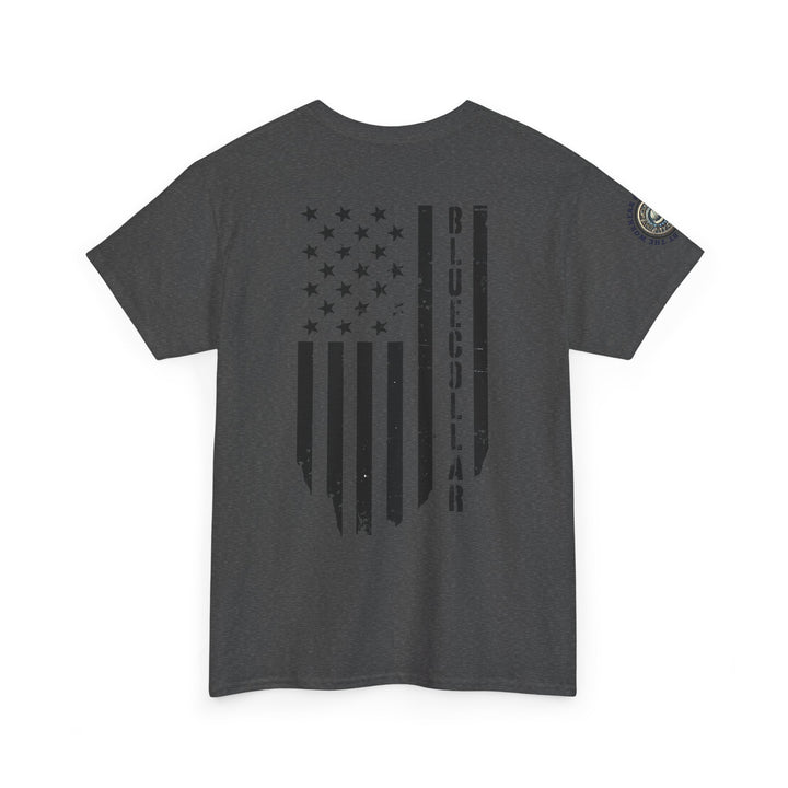 Blue Collar American Flag Tee