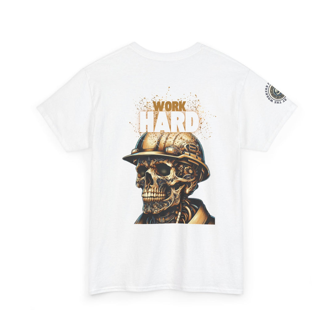 Work Hard Skull Tee