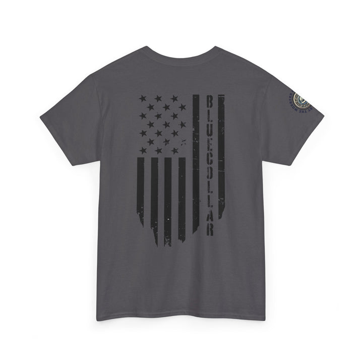 Blue Collar American Flag Tee