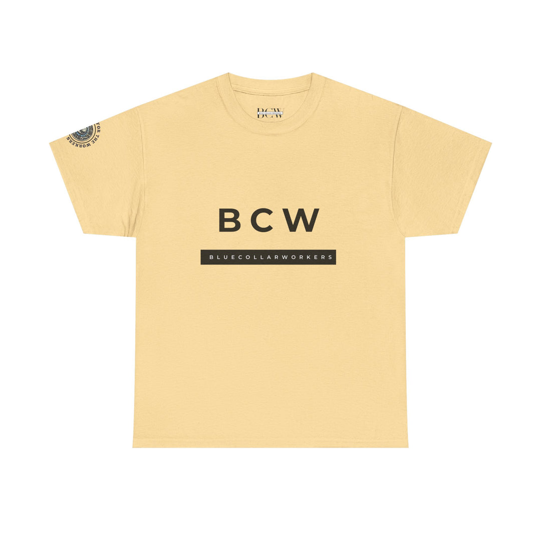 Plain Blue Collar Workers Tee