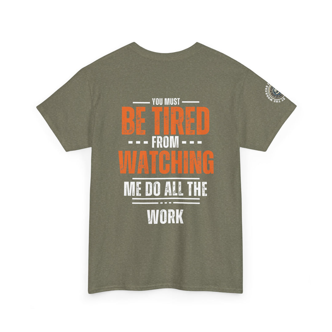 Funny Blue Collar Worker Tee