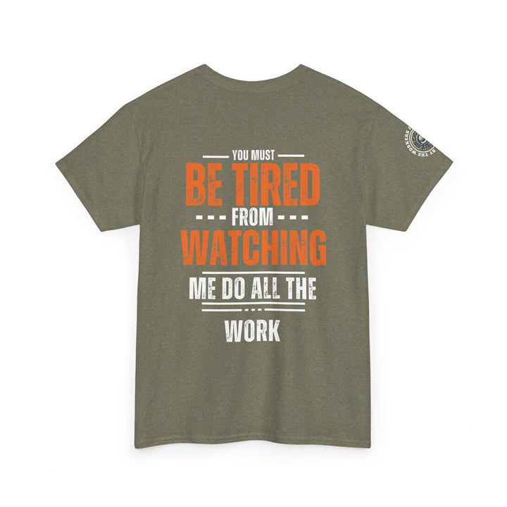 Funny Blue Collar Worker Tee