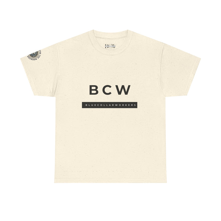 Plain Blue Collar Workers Tee